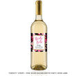 Load image into Gallery viewer, "Christy" Stripe + Pink Roses Bachelorette Party Wine Labels