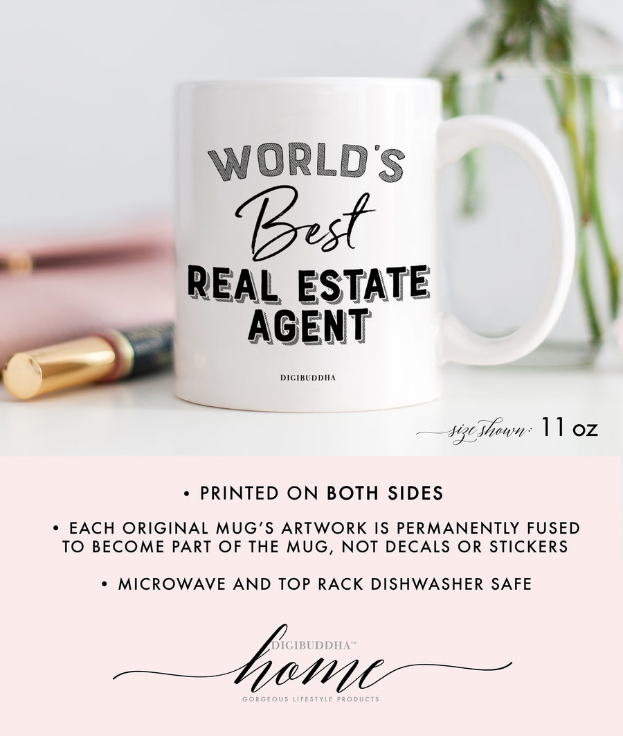 World's Best Real Estate Agent Mug