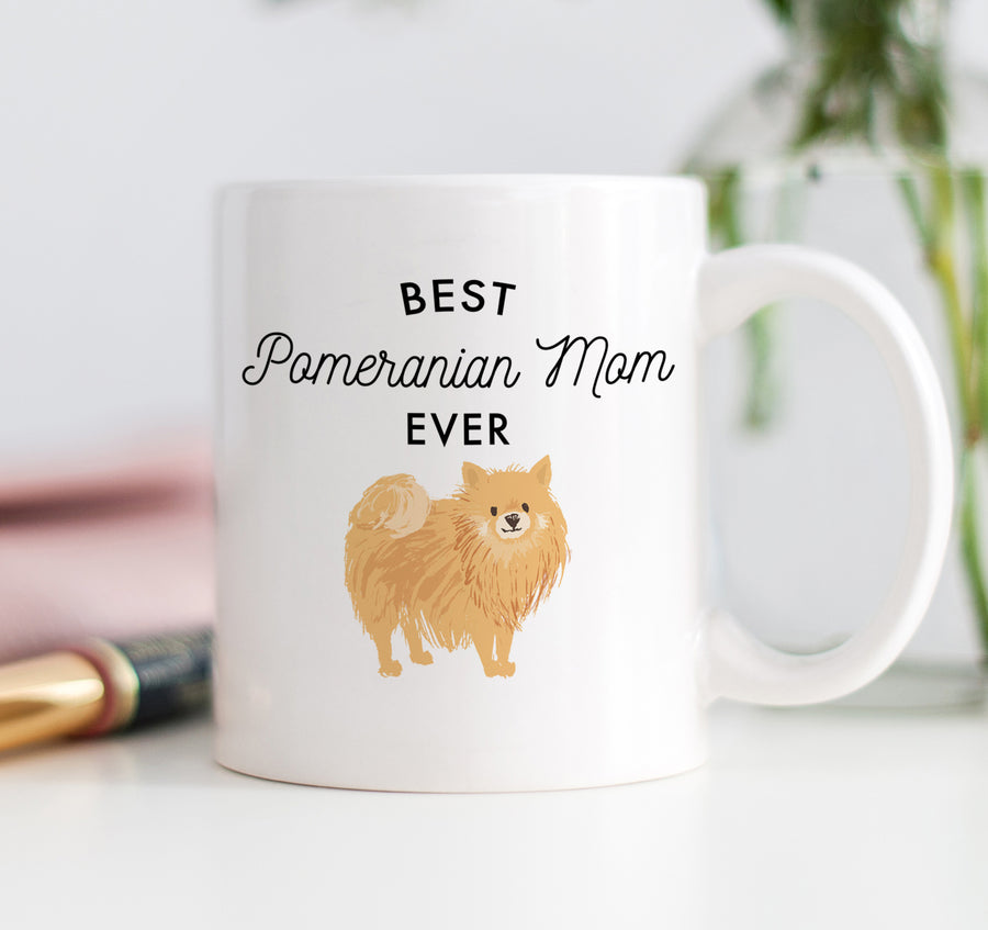 Best Pomeranian Mom Ever Mug