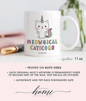 Meowgical Caticorn Mug