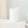 Load image into Gallery viewer, Pale Pink Petal Ceramic Candle