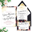 Load image into Gallery viewer, "Dixie" Floral Wedding Invitation