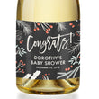 Load image into Gallery viewer, "Dorothy" Chalkboard Holiday Baby Shower Champagne Labels