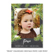 Load image into Gallery viewer, Peace Branches Chalk Photo Holiday Card | Drake