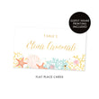 Load image into Gallery viewer, Beach Themed Place Cards | Elena