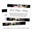 Load image into Gallery viewer, "Elise" Garden Floral Baby Shower Invitation