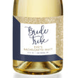 Load image into Gallery viewer, "Evie" Gold Glitter + Navy Bachelorette Party Champagne Labels