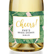 Load image into Gallery viewer, "Evie" Tropical Leaves Bridal Shower Champagne Labels