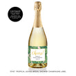 Load image into Gallery viewer, "Evie" Tropical Leaves Bridal Shower Champagne Labels