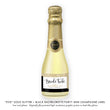 Load image into Gallery viewer, "Evie" Gold Glitter + Black Bachelorette Party Champagne Labels