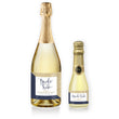 Load image into Gallery viewer, "Evie" Gold Glitter + Navy Bachelorette Party Champagne Labels