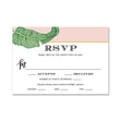 Load image into Gallery viewer, "Evie" Tropical RSVP Card