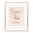 Load image into Gallery viewer, Custom Foil Art Print, font 6