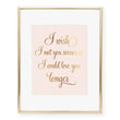 Load image into Gallery viewer, I Wish I Met You Sooner Foil Art Print