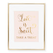 Load image into Gallery viewer, Love Is Sweet Foil Art Print