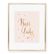 Load image into Gallery viewer, Boss Lady Foil Art Print