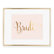 Load image into Gallery viewer, Bride Foil Art Print