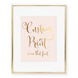 Load image into Gallery viewer, Custom Foil Art Print, font 1