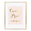 Load image into Gallery viewer, Custom Foil Art Print, font 2