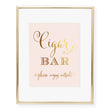 Load image into Gallery viewer, Cigar Bar Foil Art Print