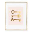Load image into Gallery viewer, Keys Foil Art Print