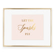 Load image into Gallery viewer, Let The Sparks Fly Foil Art Print