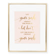 Load image into Gallery viewer, Let Your Smile Change the World Foil Art Print
