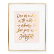 Load image into Gallery viewer, Love Gives Us A Fairytale Foil Art Print