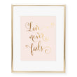 Load image into Gallery viewer, Love Never Fails Foil Art Print