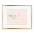 Load image into Gallery viewer, Mr + Mrs Foil Art Print