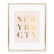 Load image into Gallery viewer, New Yrk Cty Foil Art Print