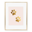 Load image into Gallery viewer, Paw Prints Foil Art Print