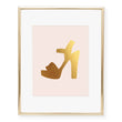 Load image into Gallery viewer, Platform Heel Foil Art Print