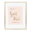 Load image into Gallery viewer, Guest Book Foil Art Print, style 1