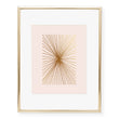 Load image into Gallery viewer, Burst Lines Foil Art Print
