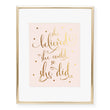 Load image into Gallery viewer, She Believed She Could Foil Art Print