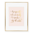 Load image into Gallery viewer, If You Sprinkle When You Tinkle Foil Art Print