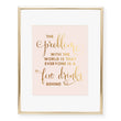 Load image into Gallery viewer, Humphrey Bogart Quote Foil Art Print