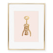 Load image into Gallery viewer, Wine Bottle Opener Foil Art Print