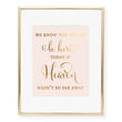 Load image into Gallery viewer, Wedding Memorial Foil Art Print