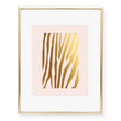Load image into Gallery viewer, Zebra Print Foil Art Print