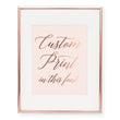 Load image into Gallery viewer, Custom Foil Art Print, font 4