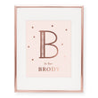 Load image into Gallery viewer, Kids Monogram Custom Foil Art Print