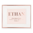 Load image into Gallery viewer, Personalized Baby Birth Stats Foil Art Print | Ethan
