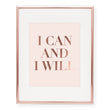 Load image into Gallery viewer, I Can and I Will Foil Art Print