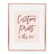 Load image into Gallery viewer, Custom Foil Art Print, font 5