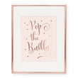 Load image into Gallery viewer, Pop The Bubbly Foil Art Print