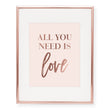 Load image into Gallery viewer, All You Need Is Love Foil Art Print