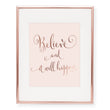 Load image into Gallery viewer, Believe And It Will Happen Foil Art Print