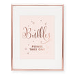 Load image into Gallery viewer, Bubbles Please Take One Foil Sign